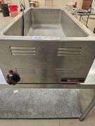 Adcraft FW-1500W Food Warmer, 1500W, 120V, Stainless Steel