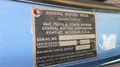 1952 GMC 100 Series Pickup Truck, LS V8 Engine, Blue