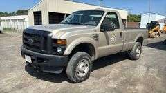 2008 Ford F-250 Pickup Truck with 8'7 Boss Plow, VIN # 1FTNF21578EE57932