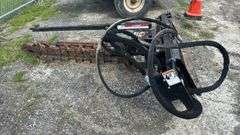 Skid Steer Trencher Attachment, Hydraulic Hoses Included