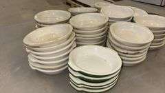 HF Coors Small Ceramic Bowls, Ovenware 92, 5.25" Diameter, USA Made