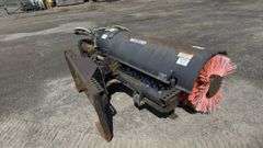 Bobcat Melroe 84" Skid Steer Angle Broom Attachment