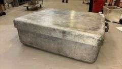 21x18x7 in Aluminum Baking Sheet Pan, 1/4 in Thick, Silver