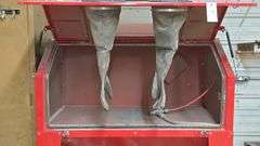 Sandblasting Cabinet, Red, Cyclone Dust Collector, 36"x24"x60"