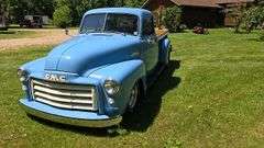 1952 GMC 100 Series Pickup Truck, LS V8 Engine, Blue