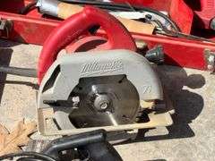 Porter-Cable Saw Boss, Milwaukee 7 1/4" Circular Saw, Hilti SF 150-A Drill Set