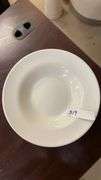 White Ceramic Bowls, 11 Inch Diameter