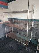 Metal Wire Shelving Unit, 60"x24"x84"