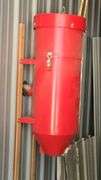 Sandblasting Cabinet, Red, Cyclone Dust Collector, 36"x24"x60"