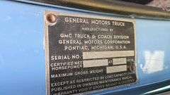 1952 GMC 100 Series Pickup Truck, LS V8 Engine, Blue