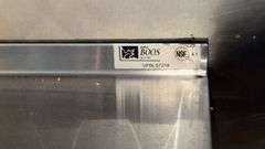 John Boos Stainless Steel Work Table, Model UFBLST7218, 6' x 18" x 36", NSF Certified