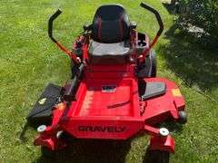Gravely ZT X Zero Turn Lawn Mower, Kawasaki FR691V Engine, 23 HP