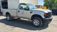 2008 Ford F-250 Pickup Truck with 8'7 Boss Plow, VIN # 1FTNF21578EE57932