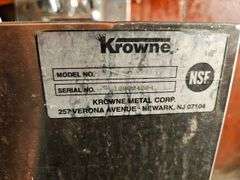 Krowne Commercial Hand Sink with Faucet, NSF Certified, Stainless Steel, Serial No. 100004004