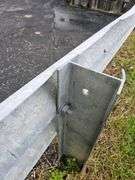 Galvanized Steel Guardrail, 26 ft Section, 2 Ends