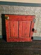 Oak Wood Half Door Panel, 36"x 2" x 37.5", Right Swing