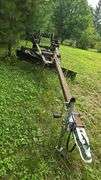 Antique Russell Road Grader, Manual Gear Mechanism, 24" Wheels