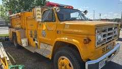 1984 GMC C7000 Pumper Truck, VIN # 1GDL7D1E2EV536657
