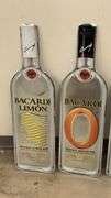 Bacardi Decorative Wall Art Set, Limon, O, Razz, Coco Metal Signs