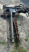 Skid Steer Trencher Attachment, Hydraulic Hoses Included