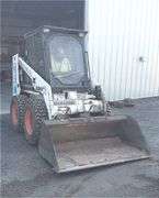 1993 Bobcat 753 Skid Steer Loader, 43.5 HP, 2895 Hours, with bucket