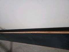 Black L Shaped Railing with Countertop