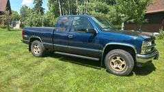 1997 Chevrolet Silverado 1500 Z71 Pickup, 197,136 Miles, 4WD, Blue