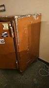D.O. Paige's Patent Floor Safe, Combination Lock, Approx 2.5' x 2' x 4'