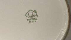 Buffalo 01-401A 8" Ceramic Dinner Plates, White