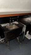 Krowne Commercial Bar Sink with Drainboard, Stainless Steel, NSF Certified