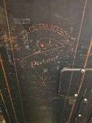 D.O. Paige's Patent Floor Safe, Combination Lock, Approx 2.5' x 2' x 4'