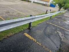 12 Guardrail Sections with 2 Ends