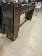 Rustic Wood Fireplace Mantel with Built-in Mirror
