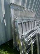 27' Aluminum Wheelchair Ramp, Modular, Mesh Design