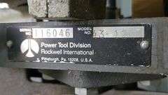 Rockwell International 43-120 Spindle Shaper, 1 HP, Serial 116046