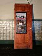Right Swing 6-Panel Interior Door, 32x80 Inches, Wood Finish