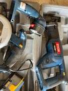 Ryobi 18V Cordless Power Tool Set with Circular Saw, Reciprocating Saw, Drill