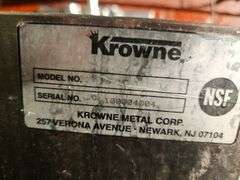 Krowne Commercial Hand Sink with Faucet, NSF Certified, Stainless Steel, Serial No. 100004004
