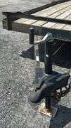 18' DCT Flatbed Utility Trailer, 2 Axles, Wooden Deck, Spare Tire