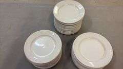 Buffalo 01-401A 8" Ceramic Dinner Plates, White