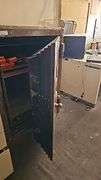 D.O. Paige's Patent Floor Safe, Combination Lock, Approx 2.5' x 2' x 4'