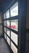 Advance Garage Door Model 20 7, 8'x7', Wood and Glass, Serial 11923889-1