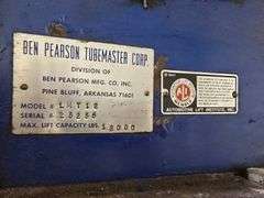 Ben Pearson Automotive Four-Post Lift, Steel, Chains & Ramps