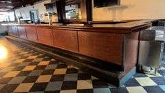 3 Sided Bar, Wood 6 ft x 34 ft x 45 in