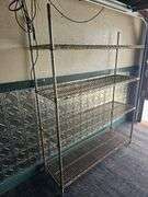 Metal Wire Shelving Rack, 5 Shelves, 5x18x74 Inches