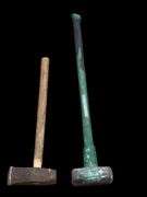 Masterforce Sledgehammer Set, 36" & 16" Lengths, Steel Heads