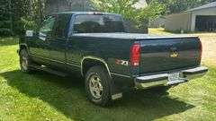 1997 Chevrolet Silverado 1500 Z71 Pickup, 197,136 Miles, 4WD, Blue