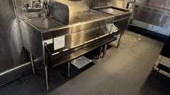 Stainless Steel Commercial Bar Sink Unit