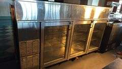 Glastender BB84-L1-XSH(LLR) 3-Door Back Bar Cooler, 115V, R404A, 2008