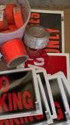 No Parking Signs and Reflective Tape Set, Made in USA,  Tape Rolls